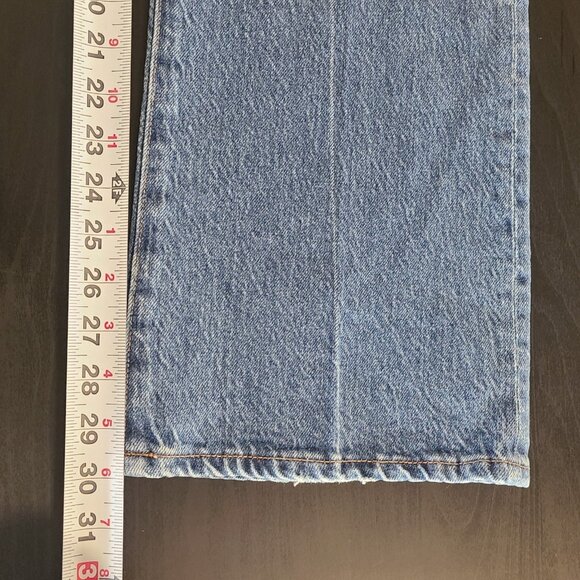 JCREW Full Length Demi Boot Denim Jeans Womens 31 NEW $128 - Picture 6 of 11